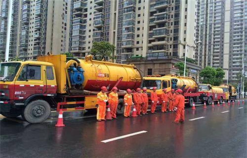 开江市政管道清淤